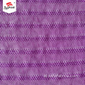 Lubang Jacquard 90% Polyester 10% Spandex Fabric